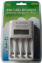 Fujicell 280SL with LCD Battery Charger: Camera Battery Charger