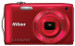 Nikon Coolpix S3300 Point & Shoot