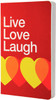 Letternote Vivid Series Live Love Laugh Notebook Soft Bound: Diary Notebook