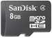 Combo of 2 SanDisk Memory Card MicroSDHC 8GB