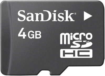 SanDisk Memory Card MicroSDHC 4GB: Memory Card Buy SanDisk Memory Card MicroSDHC 4GB: Memory Card