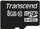 Transcend Memory Card MicroSDHC 8GB Class 10