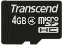Buy Mobile Accessory Transcend Memory Card MicroSDHC 4GB Class 4