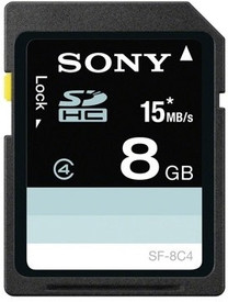 Sony SDHC SF-8N4 (8 GB) Memory Card: Memory Card Buy Sony SDHC SF-8N4 (8 GB) Memory Card: Memory Card