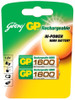 Godrej GP AA 1600mAh (2 Pcs) Rechargeable Battery: Rechargeable Battery Godrej GP AA 1600mAh (2 Pcs) Rechargeable Battery: Rechargeable Battery