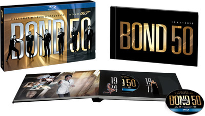 Buy James Bond 50th Anniversary Bluray Box Set: Av Media