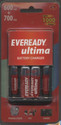 Eveready AA+AAA NiMH Combo (with 4 Rechargeable batteries - BP22VC) Charger: Battery Charger