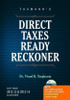Buy Book Direct Taxes Ready Reckoner by Vinod K Singhania