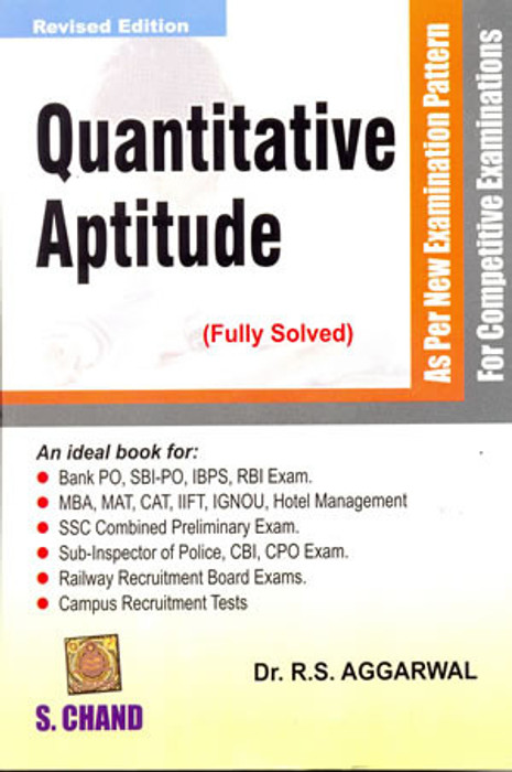 Buy Quantitative Aptitude For Competitive Examinations