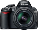 Nikon D3100 SLR with ( AF-S 18-55mm VR Kit Lens) (Black)