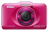 Nikon Coolpix S31 Waterproof Point & Shoot (Pink)