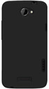 Amzer 93804 Silicone Skin Jelly Case for HTC One X - Black: Cases Covers