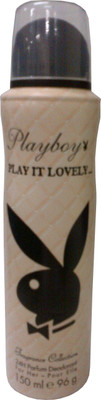 Playboy Play It Lovely Deo Spray - 150 ml: Deodorant Buy Playboy Play It Lovely Deo Spray - 150 ml: Deodorant