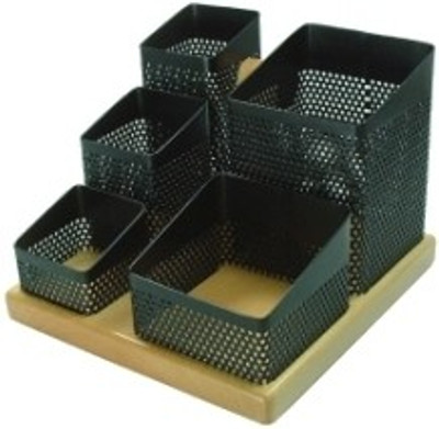 Buy Golden Horse Wood/Metal Desk Organizer: Desk Organizer