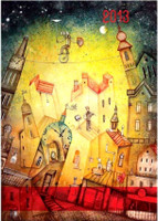Anupam Art Cover B5 Hard Bound Diary: Diary Notebook