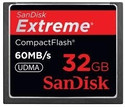 SanDisk Extreme CF 32 GB Memory Card: Memory Card