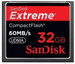 SanDisk Extreme CF 32 GB Memory Card
