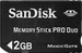 SanDisk MS Pro Duo 2GB Memory Card