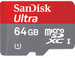 SanDisk Memory Card Mobile Ultra 64 GB Class 10