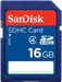 Combo of SanDisk SDHC 16GB Memory Card