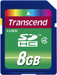 Transcend SD 8GB Class 4 Memory Card