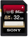 Sony SF-32Ux Class 10 (32GB - 94MB/s) Memory Card