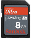 SanDisk Ultra SDHC 8 GB Class 6 Memory Card: Memory Card