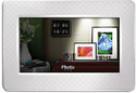 Transcend PF705 Digital Photo Frame (White): Photo Frame Transcend PF705 Digital Photo Frame (White): Photo Frame