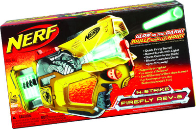 Buy Nerf N-Strike Firefly Rev-8: Toy Weapon