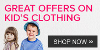 Shop Kid's clothing worth 1000 and get 15% off